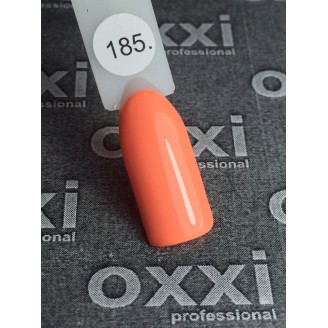 Гель лак Oxxi (Оксі) №185 (яскравий помаранчевий)