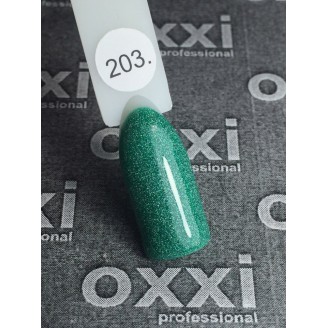 Гель лак Oxxi (Оксі) №203 (зелений)