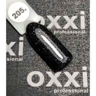 Гель лак Oxxi (Оксі) №205 (чорний)