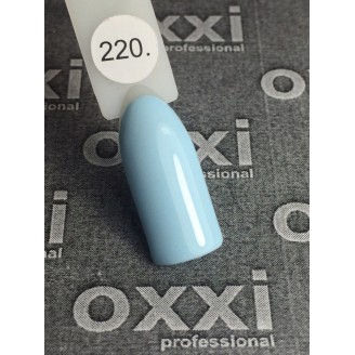 Гель лак Oxxi (Окси) №220 (бледно-голубой)