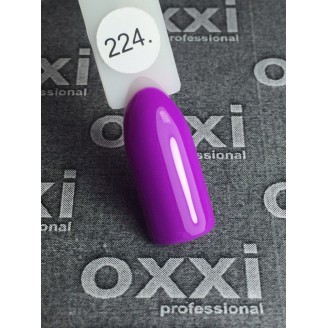 Гель лак Oxxi (Оксі) №224 (фіолетовий)