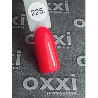 Гель лак Oxxi (Оксі) №225 (яскравий червоний)