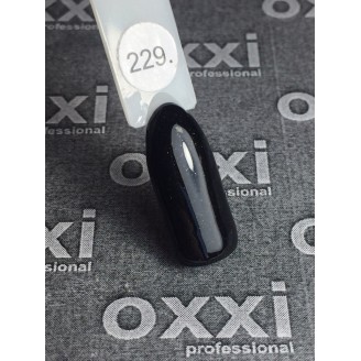 Гель лак Oxxi (Оксі) №229 (чорний)