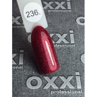 Гель лак Oxxi (Окси) №236 (бордовый)