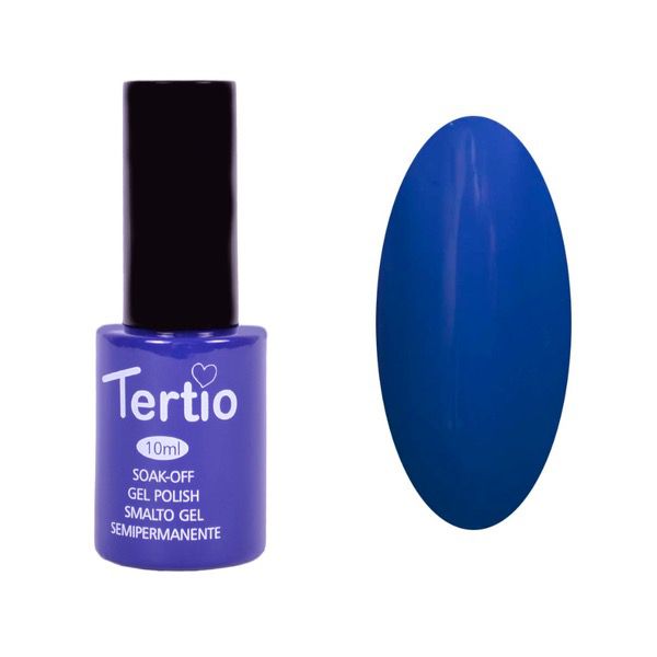 Гель-лак Tertio 080 (яскраво-синій, 10мл)