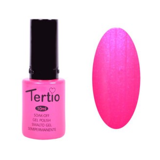 Гель-лак Tertio 117 Кислотно-рожевий з мікроблеском 10мл