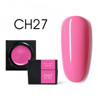 Мусс-гель цветной Canni CH27 розовая фуксия
