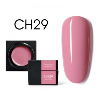 Мусс-гель кольоровий Canni CH29 пепельно-рожевий