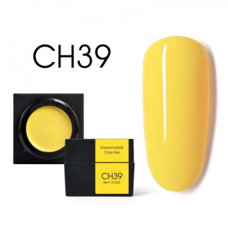 Мусс-гель цветной Canni CH39 ярко-желтый