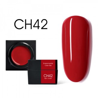 Мусс-гель кольоровий Canni CH42 червоний