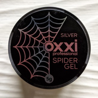 Гель-паутинка Oxxi серебро