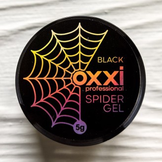 Гель-паутинка Oxxi черный
