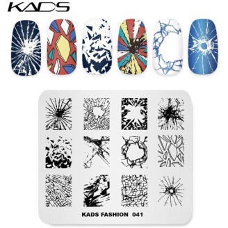 Пластина для стемпінга Kads Fashion 041