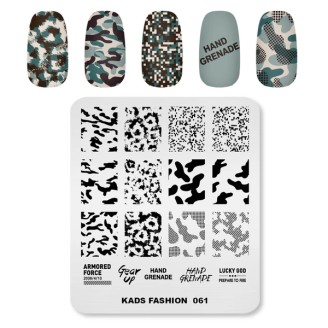 Пластина для стемпінга Kads Fashion 061