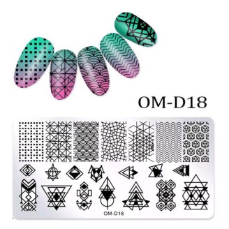 Пластины для стемпинга OM-D18