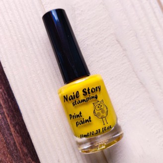 Лак для стемпінга Nail Story №13 жовтий
