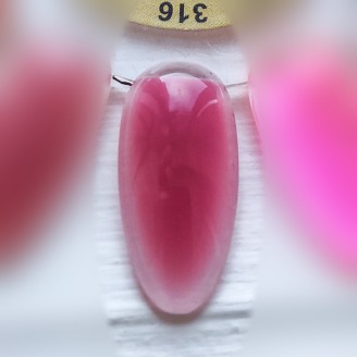 Гель для нарощування CANNI 316 полупрозорий рожевий