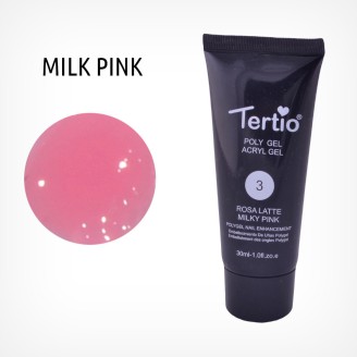Полигель Tertio №3 Milk Pink
