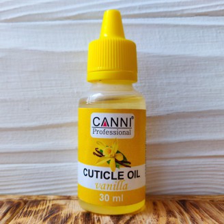 Олія для кутікули ваніла CANNI 30 ml