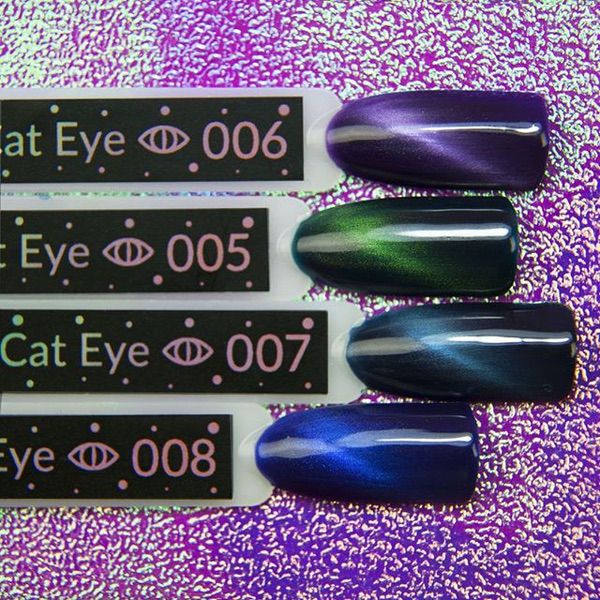 Гель лак Kira Nails Cat Eyes №006