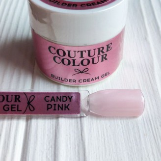Строительный гель для наращивания Couture Colour Candy pink 50мл