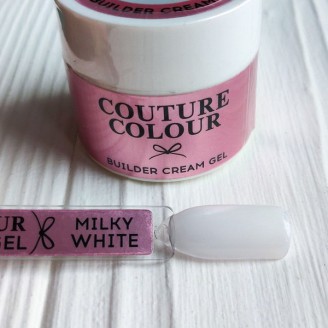 Будівельний гель для нарощення Couture Colour Milky white 50мл