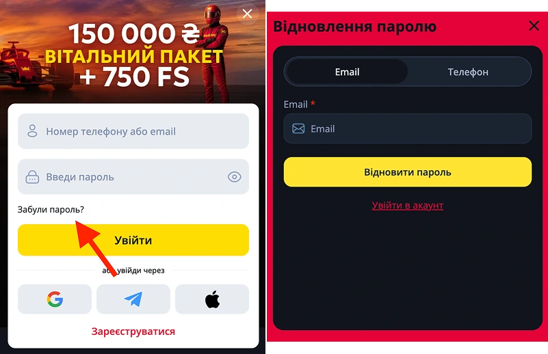 Функції особистого кабінету